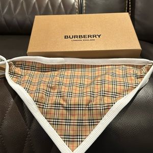 Burberry Bib for Baby